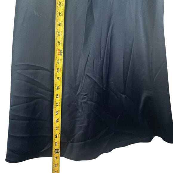 Alex Evenings Sleeveless Sequin Lace Floral Maxi Dress Square Neck Blue Size 10 - Picture 12 of 12